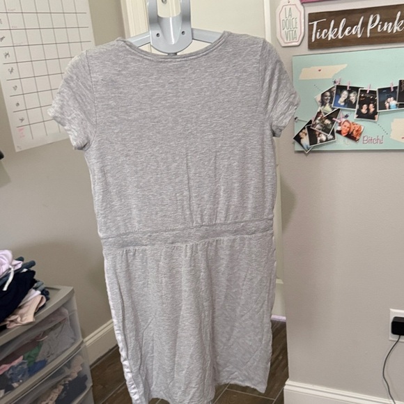 Chico's Zenergy Light Gray Mini Dress - Picture 6 of 8